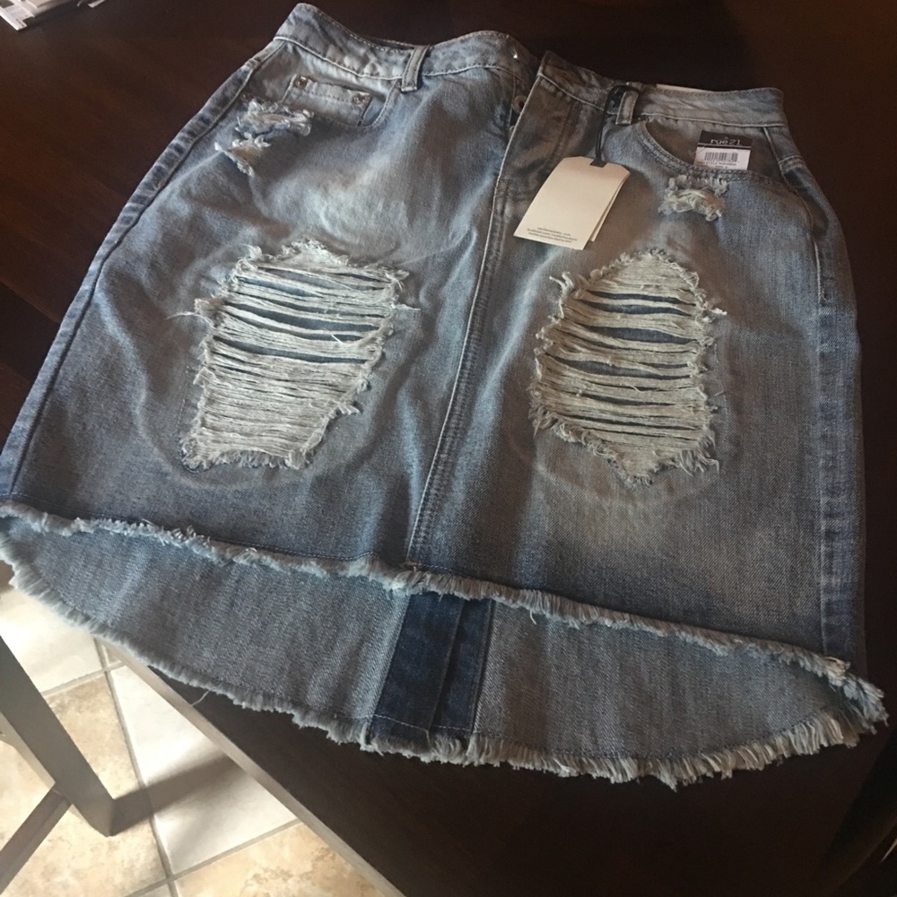 Vanilla Star Denim Skirt